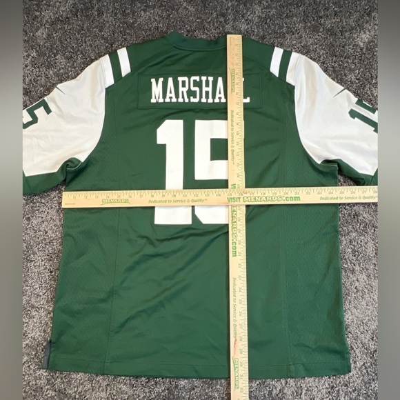 New York Jets Jersey Men’s Size XL Nike Brandon Marshall On-Field Football Green - Picture 8 of 8